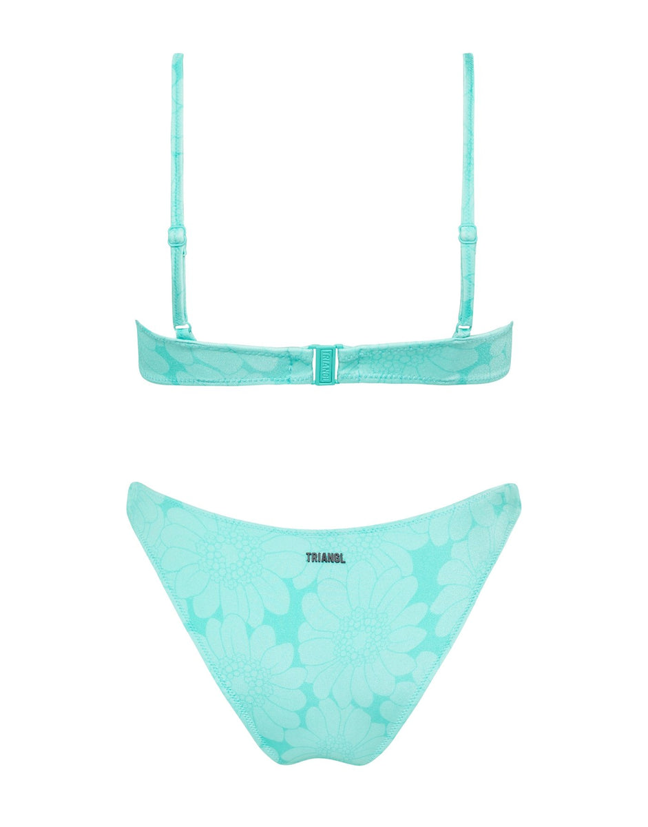 Teal clearance triangl bikini